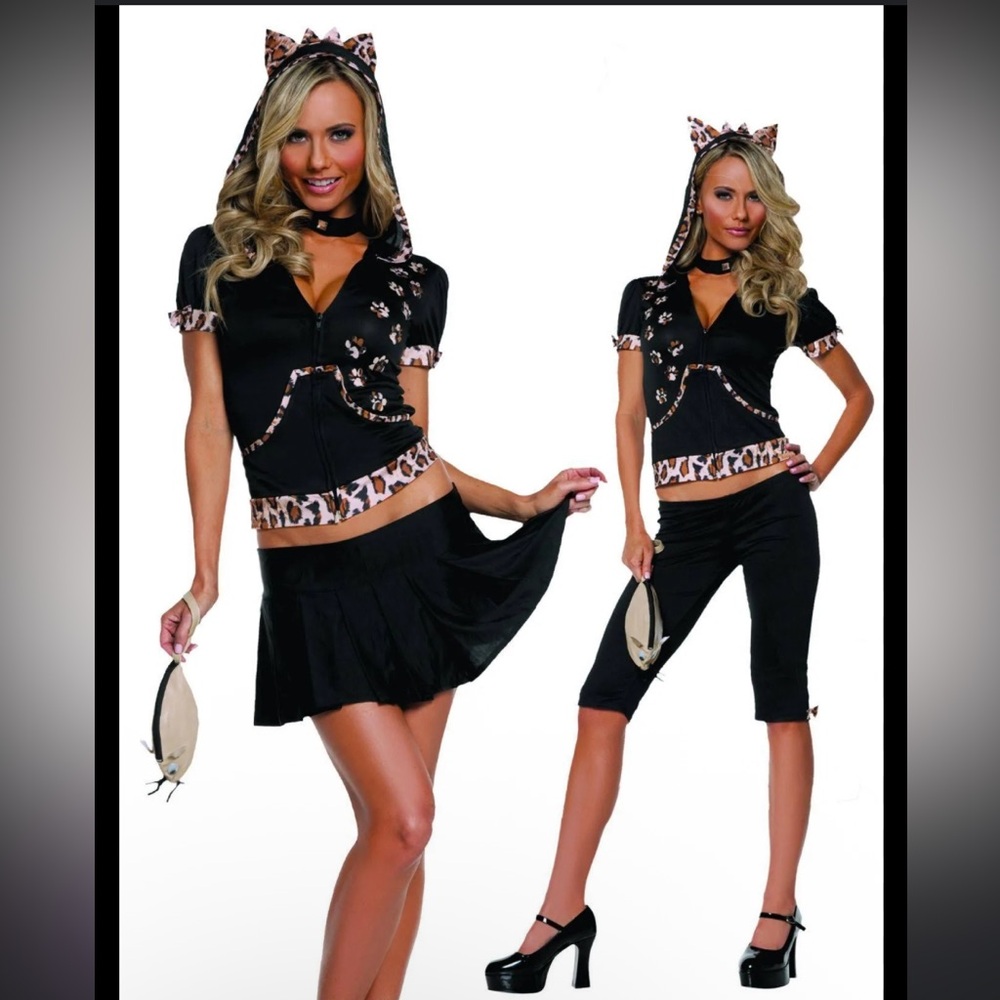 New!! Elegant Moments Feisty Feline Costume